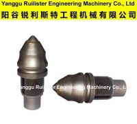 Piling Tools B47K19H, Foundation Drilling Tools, Round Shank Chisel Bits, Cutting Tools