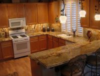 Prefabricated granite marble kitchen countertop vanity top