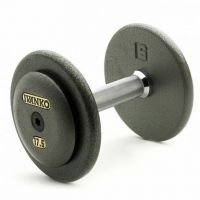 Fix weight Black baked dumbbell bs1008