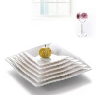 6 -12 inches high quality white plastic melamine dessert plate sets restaurant tableware hotel supplies