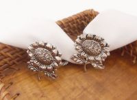 Sunflower Napkin Ring for Wedding, Party, Dinner decoration