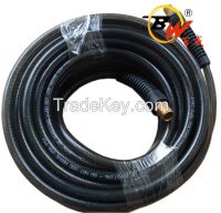 ID 1/4" by 50 Feet Pneumatic Braided Reinforced Polyurethane High pressure flexible Air Hose PU hose