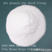 dry granule for third firing