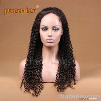 26" Full Lace Wigs Natural Color Brazilian Virgin Hair