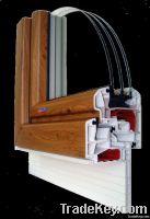 High quality UPVC profiles for window and door used