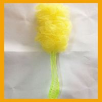 long bath sponge with handle