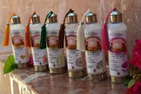 Natural body lotion enriched with argan oil
