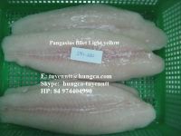 Light yellow Pangasius fillet 