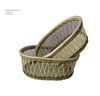 oval fruit rattan basket