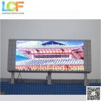 LCF P10 outdoor full color led display for advertising 