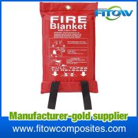 manufacturer of uncoated fiberglass fire blanket