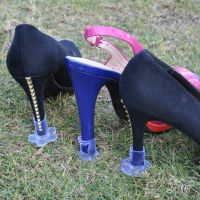 Eco-friendly out wedding plastic pvc high heel protectors