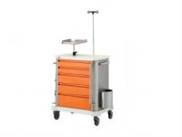 Emergency Trolley 74450 - Stainless Steel Hospital Equipments