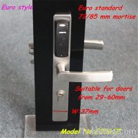 Stainless steel hotel card lock