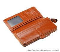 New fashion female women high quality genuine leather wallet