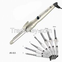 professional hair curler with different barrel