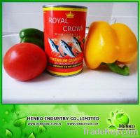 425g canned mackerel in tomato sauce