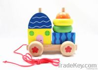 Wooden Blocks, Wooden Car, Mouse&Cat Block Truck, Wooden Beetles