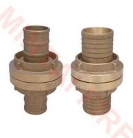 Fire Hose Coupling, All Made of Brass or Aluminum