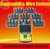 64 channels wire control stage special effects firworks firing system with salvo and sequential fire function(DBW8N-64)