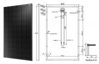 High Efficiency Cell 130W-150W Solar Panel TUV CE CEC Certificates Solar Module Manufacturer