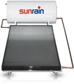 Compact solar water heater