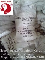 Precipitated BaSO4/natural baso4