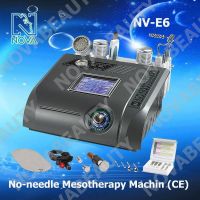 2014 best-selling NOVA NV-E6 No-Needle Mesotherapy Equipment glutathione whitening injection&slimming injection beautymachine(6 in 1),CE approval