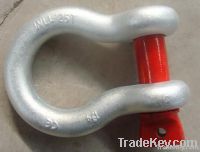 HOT DIP GALVANIZED DROP FORGED ANCHOR SHACKLE