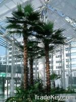 Artificial palm tree