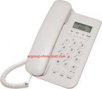 Landline phone in stock, corded telephone for home and office, wall / desk mountable, pulse / tone switchable.