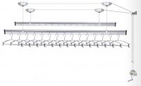 ceiling mounted clothes drying rack