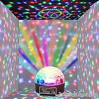 High quality led crystal magic ball disco party ball dmx light