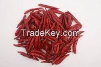 Dried Red stemless chilli S4