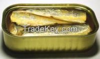 Canned Sardine Fish in Vegetable Oil