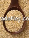 Conventinoal and organic quinoa grains