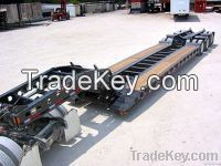 lowbed semi trailer