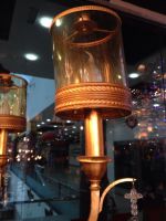 best selling bronze pendant art light chandelier 036-1071-PL 