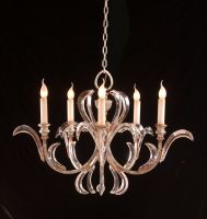 wholesale decorative iron art crystal chandelier 036-1458-PL S
