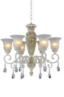 6 lights classical crystal chandelier, pendent light for 001-3109-PL