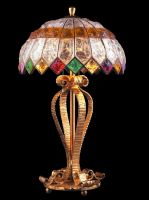 Morocco Style classical colorful glass Table Light  for 008-1701-WL