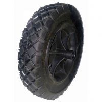 8.00-1.75 FLAT FREE solid rubber wheel