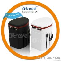 Hottest sale dual usb travel adapter