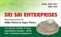 ARECA NUT PLATES