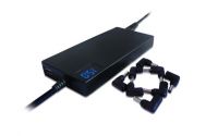 90W Ultra-slim Universal Power Supply/Notebook Adapter/Charger, USB, LED, Connector can be customized