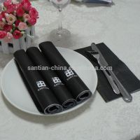 Wedding Party Dinner Napkins with Logo Printing