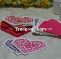 Specail Shape Paper Napkins, Heart Shape Paper Napkins