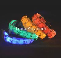 20 mm LED collar for pets(with hello kitty pattern)