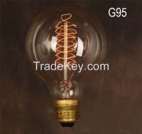 G95 Retro Edison incandescent light bulb