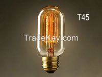 T45 Retro Edison incandescent light bulb